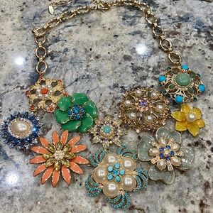 Crystal Bib Necklace